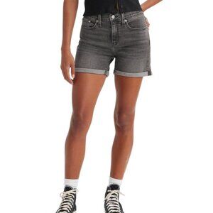 NEW WITH TAGS< Levi's Women's Premium 501 Mid Thigh Short, Size 33